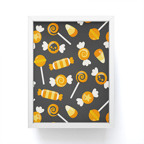 Avenie Halloween Candy Framed Mini Art Print