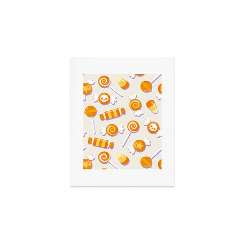 Avenie Halloween Candy II Art Print