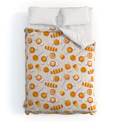 Avenie Halloween Candy II Comforter