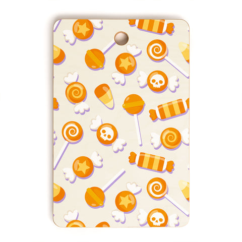 Avenie Halloween Candy II Cutting Board Rectangle