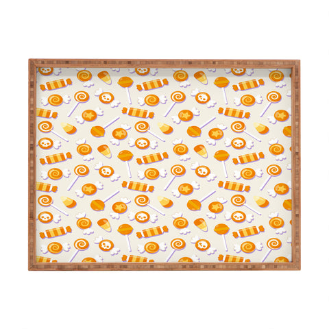 Avenie Halloween Candy II Rectangular Tray
