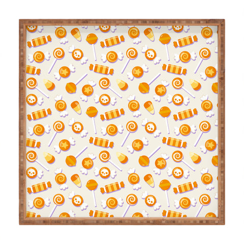 Avenie Halloween Candy II Square Tray