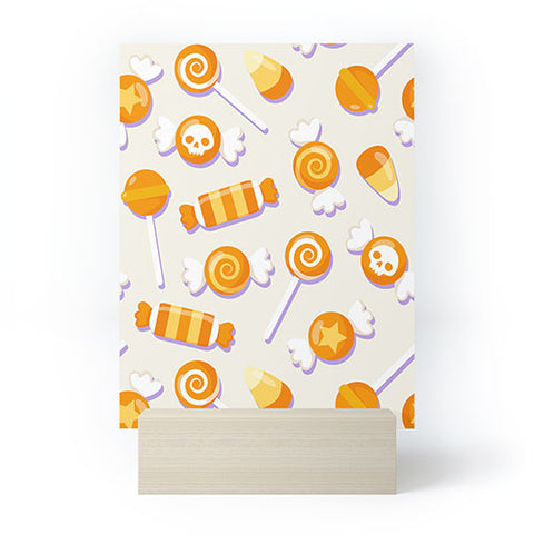 Avenie Halloween Candy II Mini Art Print