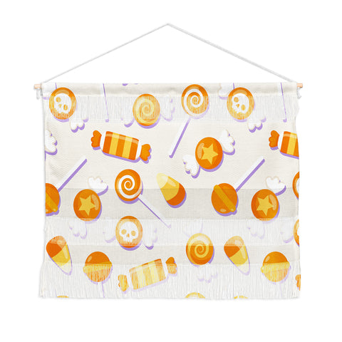 Avenie Halloween Candy II Wall Hanging Landscape