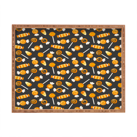 Avenie Halloween Candy Rectangular Tray
