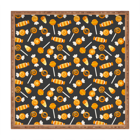 Avenie Halloween Candy Square Tray