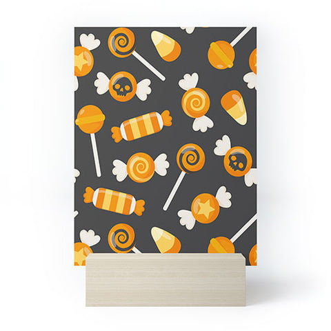 Avenie Halloween Candy Mini Art Print