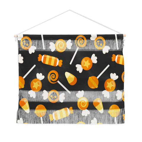 Avenie Halloween Candy Wall Hanging Landscape