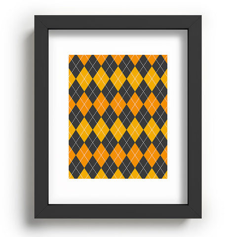 Avenie Halloween Collection Argyle Recessed Framing Rectangle