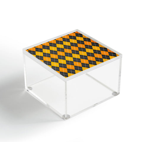 Avenie Halloween Collection Argyle Acrylic Box