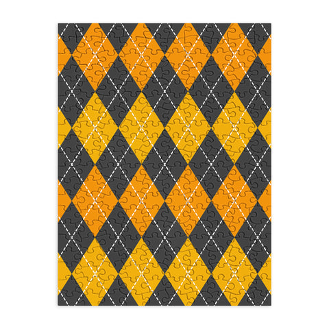 Avenie Halloween Collection Argyle Puzzle