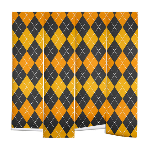 Avenie Halloween Collection Argyle Wall Mural