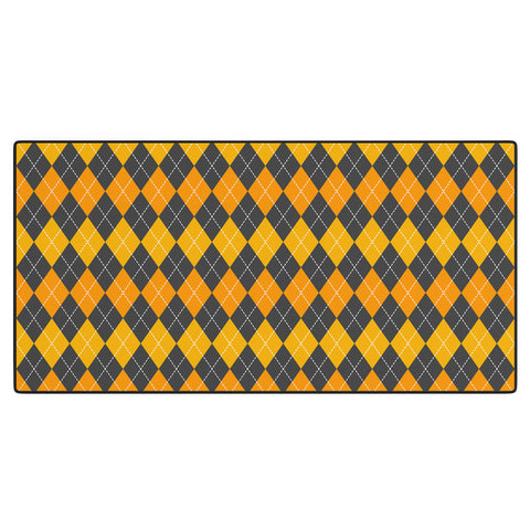 Avenie Halloween Collection Argyle Desk Mat