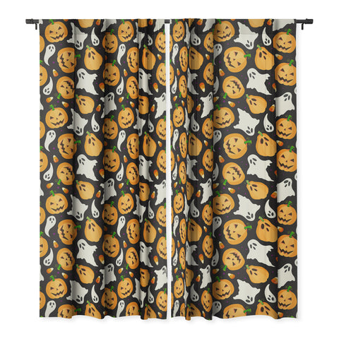 Avenie Halloween Collection Blackout Window Curtain