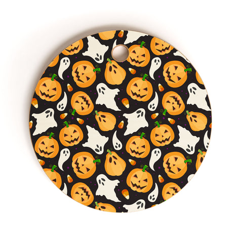 Avenie Halloween Collection Cutting Board Round