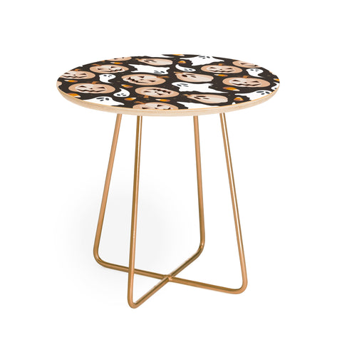 Avenie Halloween Collection I Round Side Table