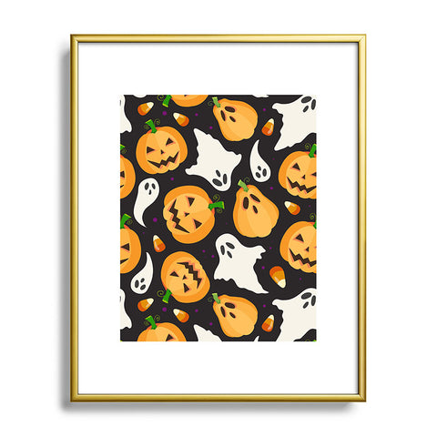 Avenie Halloween Collection Metal Framed Art Print