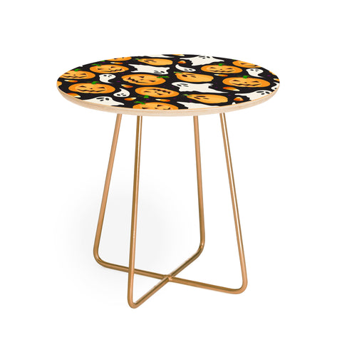 Avenie Halloween Collection Round Side Table