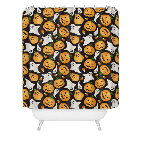 Avenie Halloween Collection Shower Curtain