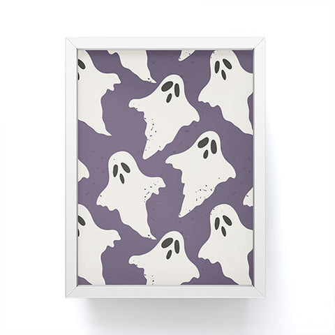 Avenie Halloween Ghosts Framed Mini Art Print
