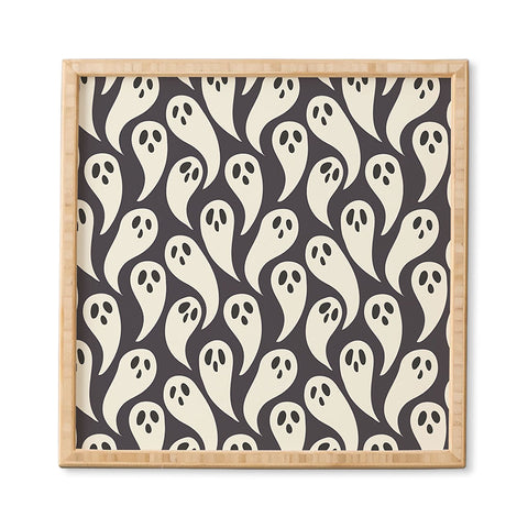 Avenie Halloween Ghosts I Framed Wall Art