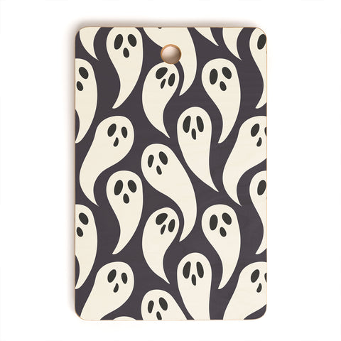 Avenie Halloween Ghosts I Cutting Board Rectangle