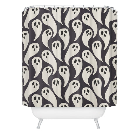 Avenie Halloween Ghosts I Shower Curtain