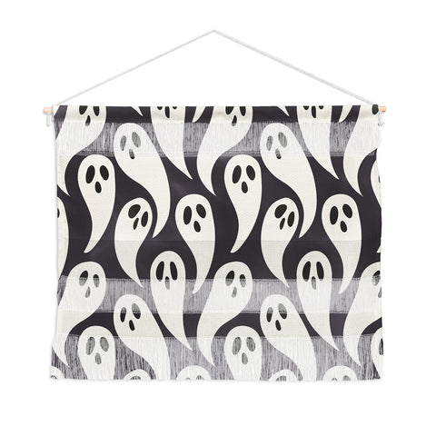 Avenie Halloween Ghosts I Wall Hanging Landscape