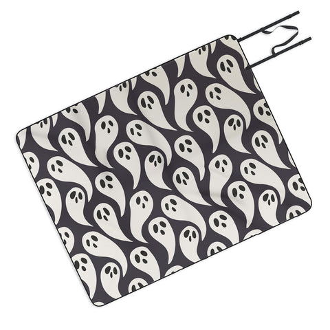 Avenie Halloween Ghosts I Picnic Blanket