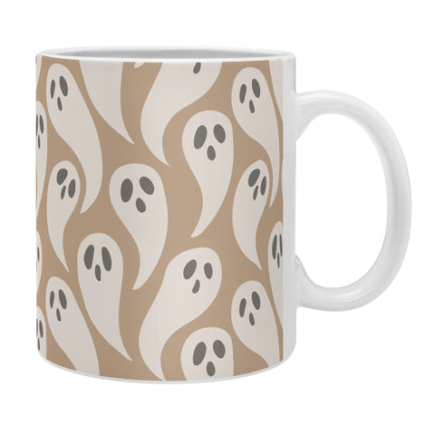 Avenie Halloween Ghosts Neutral Coffee Mug