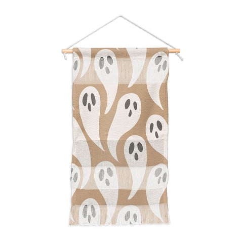 Avenie Halloween Ghosts Neutral Wall Hanging Portrait