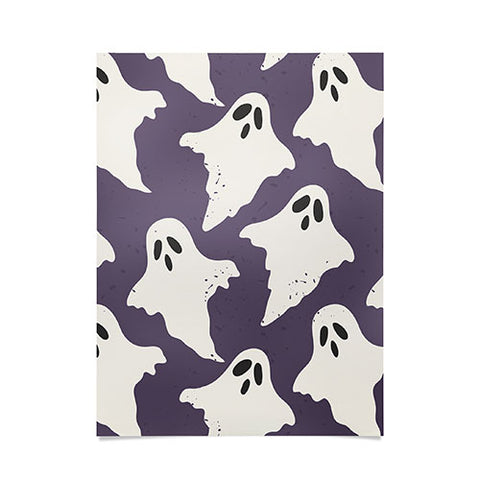 Avenie Halloween Ghosts Poster
