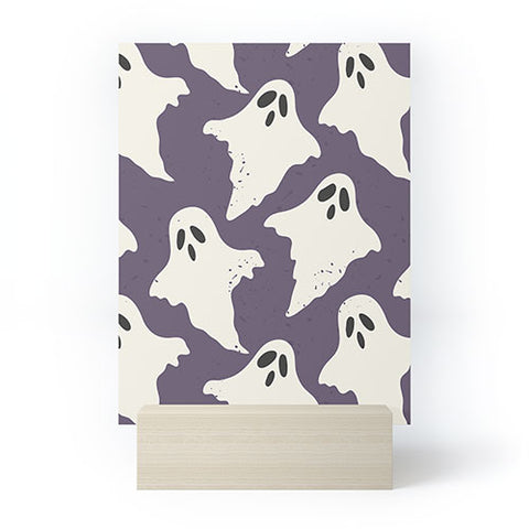Avenie Halloween Ghosts Mini Art Print