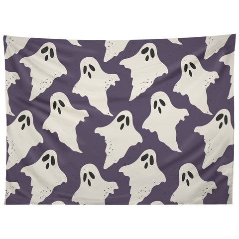 Avenie Halloween Ghosts Tapestry