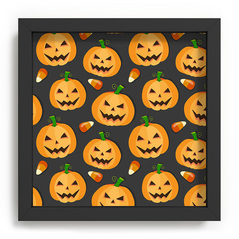 Avenie Halloween Jack o Lantern Recessed Framing Square