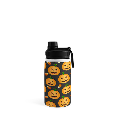 Avenie Halloween Jack o Lantern Water Bottle