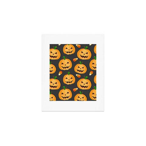 Avenie Halloween Jack o Lantern Art Print