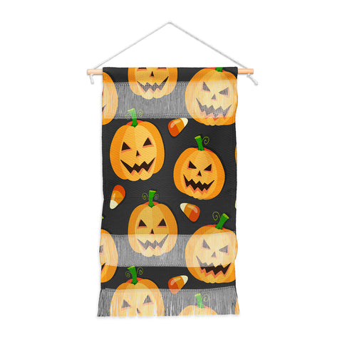 Avenie Halloween Jack o Lantern Wall Hanging Portrait