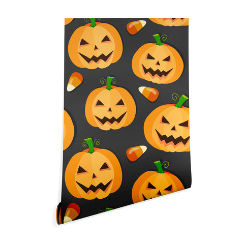 Avenie Halloween Jack o Lantern Wallpaper