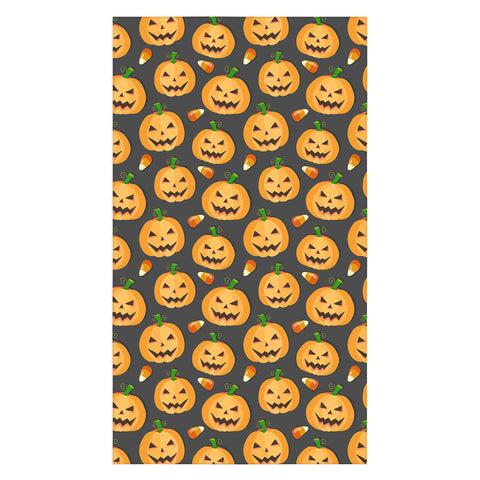 Avenie Halloween Jack o Lantern Tablecloth