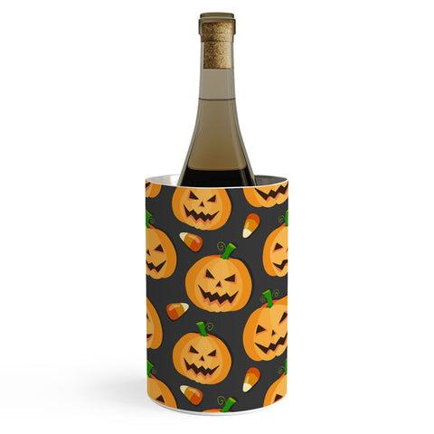 Avenie Halloween Jack o Lantern Wine Chiller