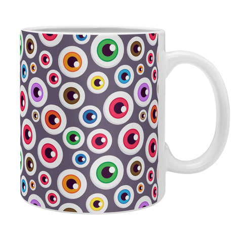 Avenie Halloween Monster Eyes Coffee Mug