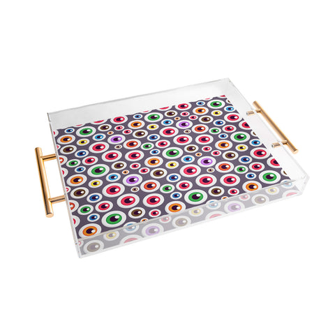 Avenie Halloween Monster Eyes Acrylic Tray