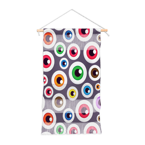 Avenie Halloween Monster Eyes Wall Hanging Portrait