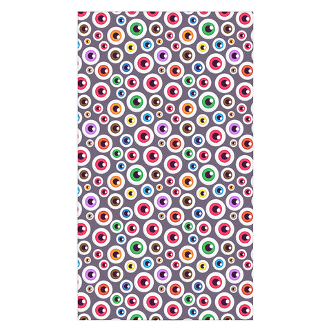 Avenie Halloween Monster Eyes Tablecloth