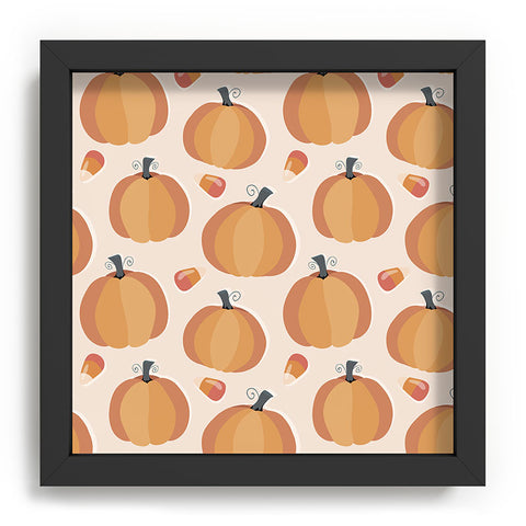 Avenie Halloween Pumpkin Recessed Framing Square