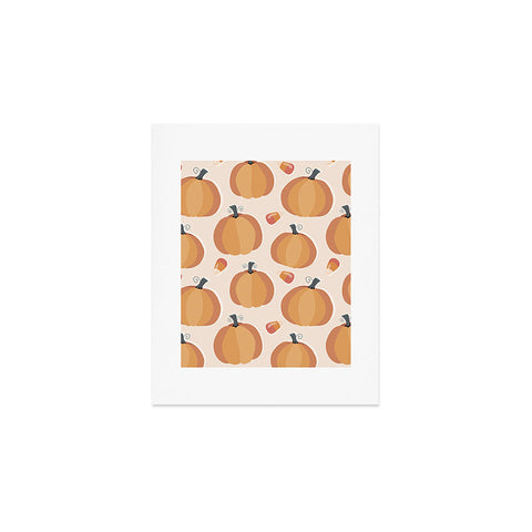 Avenie Halloween Pumpkin Art Print