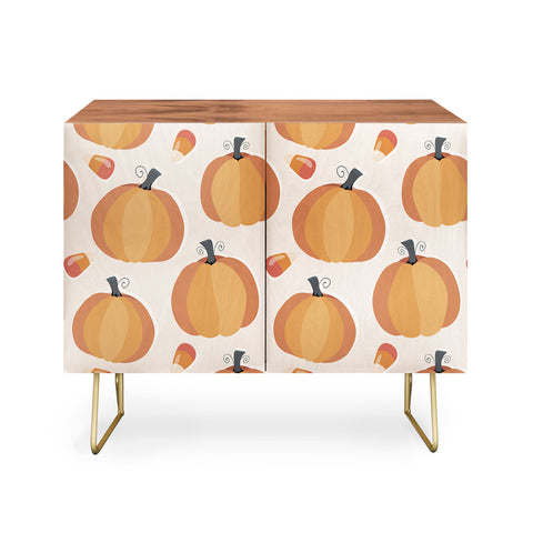 Avenie Halloween Pumpkin Credenza