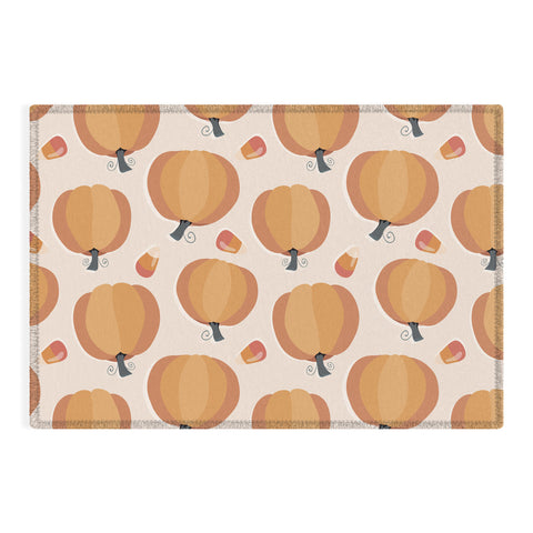 Avenie Halloween Pumpkin Outdoor Rug