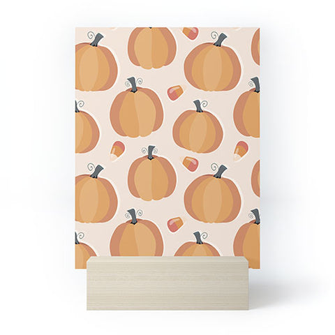 Avenie Halloween Pumpkin Mini Art Print